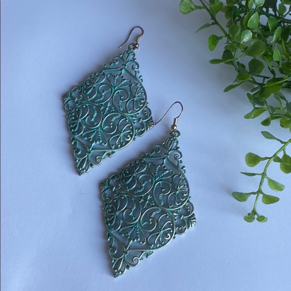 Turquoise earrings